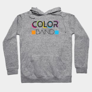 Color Band Dark Hoodie